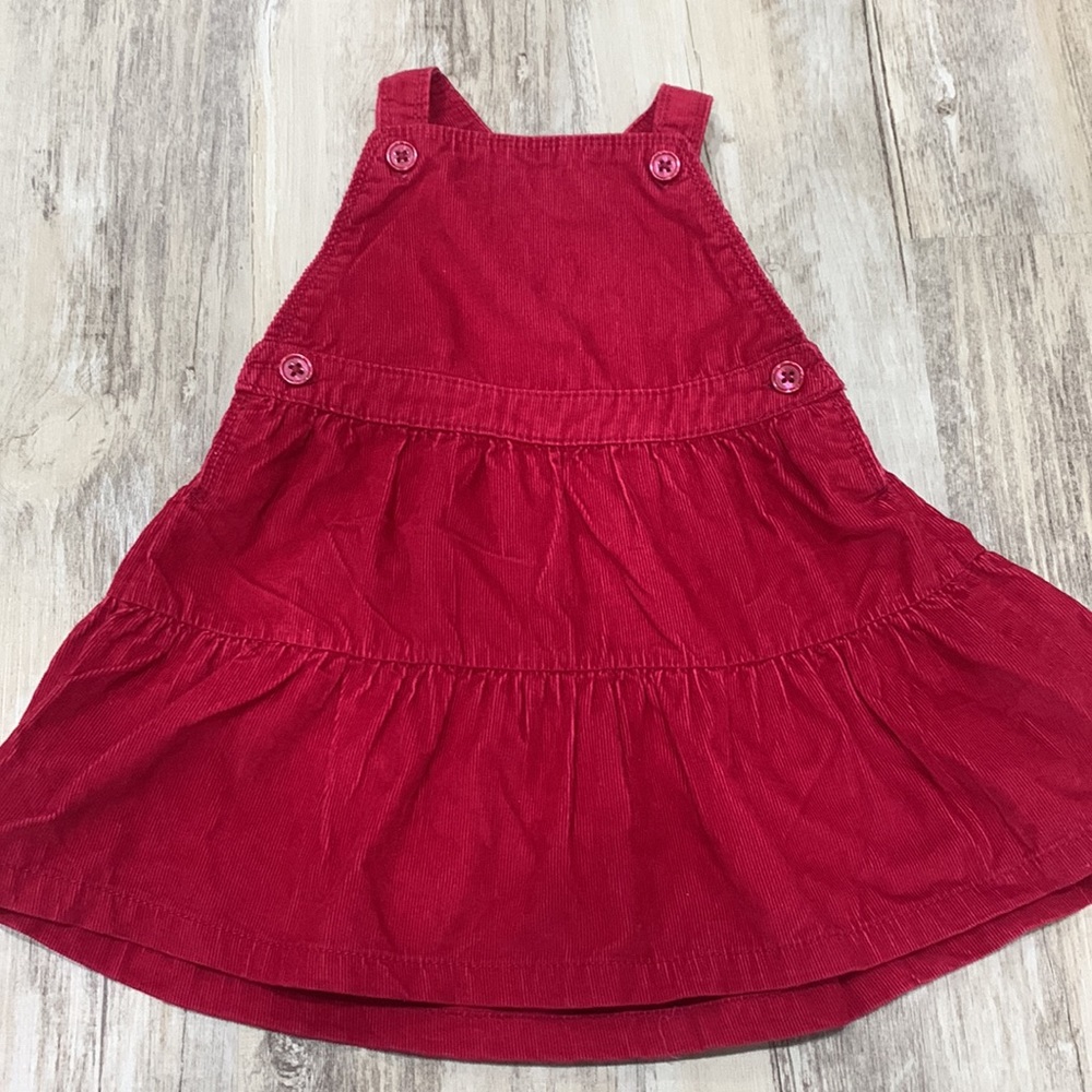Carters Baby Toddler Girls Corduroy Jumper Dress w Adjustable Straps